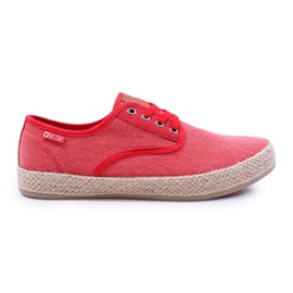 Pánské tenisky Espadrilles Big Star Red AA174173 červený