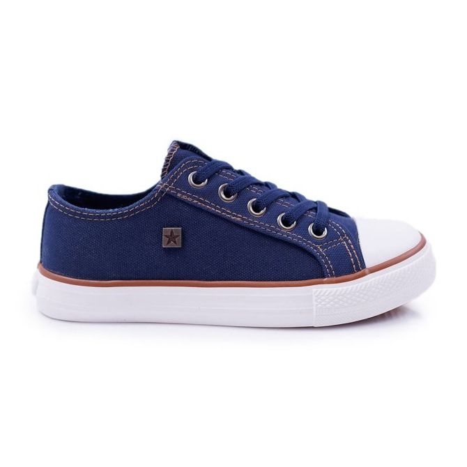 Dětské tenisky Big Star Navy Blue DD374086 námořnická modrá