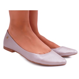 Dámské baleríny Maciejka Leather Beige 04100 béžový Dámské baleríny Maciejka Leather Beige 04100 béžový