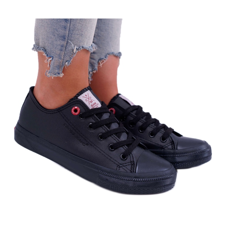 Dámské tenisky Cross Jeans černé DD2R4029 černá