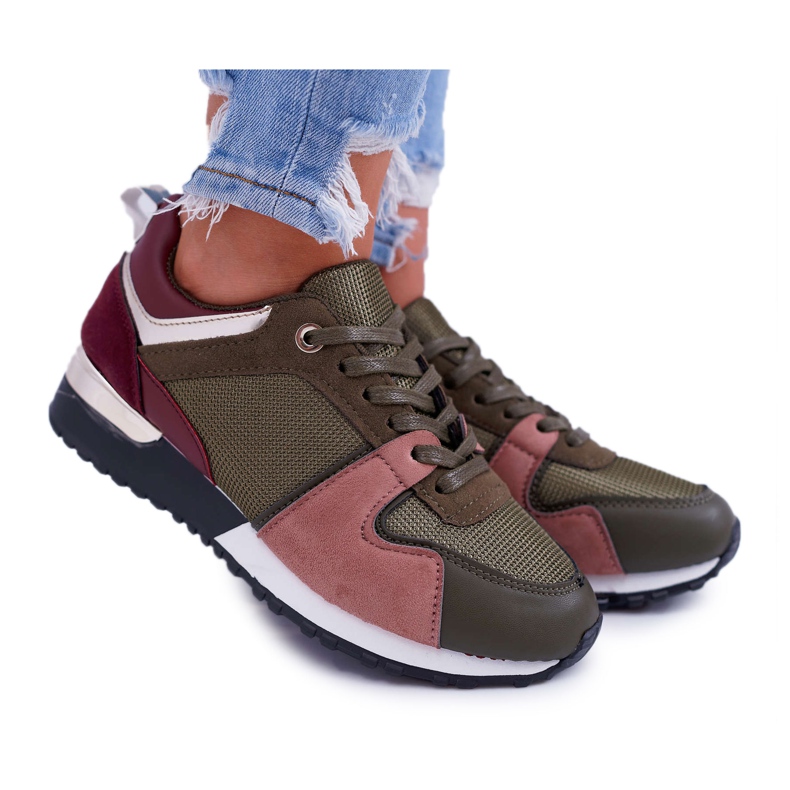 FRJ Dámské sportovní boty zelené Merido vícebarevný zelená