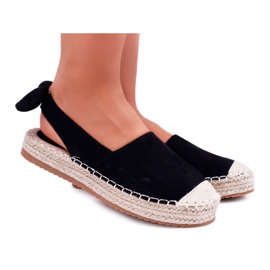 Dámské černé tenisky Espadrilles Moriente černý