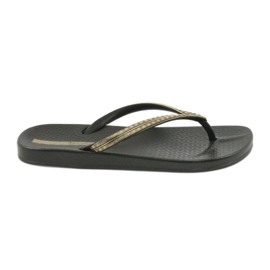 Černé žabky Ipanema 82763 černý žluť