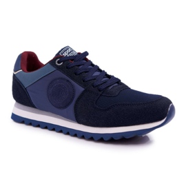 Pánské sportovní boty Big Star Navy Blue DD174347 námořnická modř