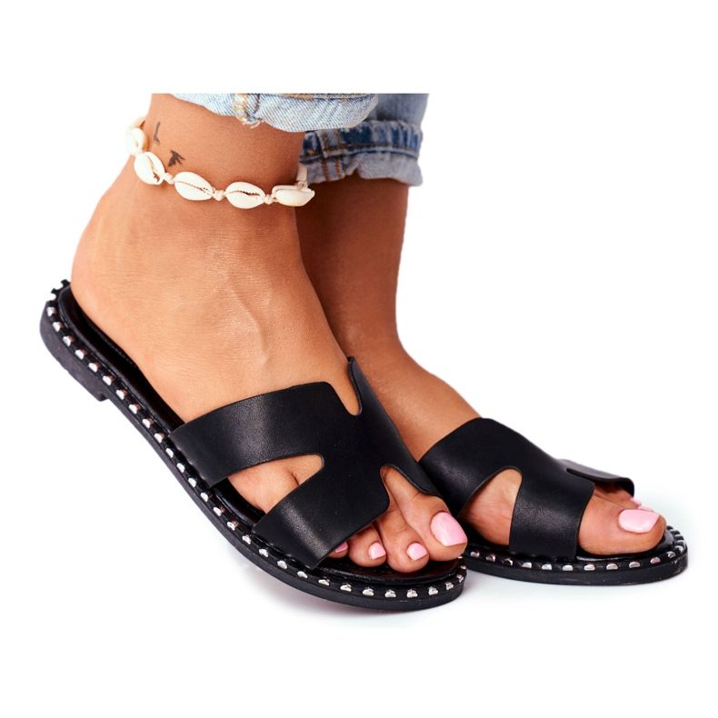 ADY Dámské pantofle Jet Black Montiago černá