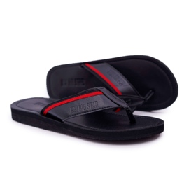 Pánské pantofle Žabky Big Star Black DD174678 černý
