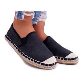 Dámské espadrilky Cross Jeans černé DD2R4106 černý