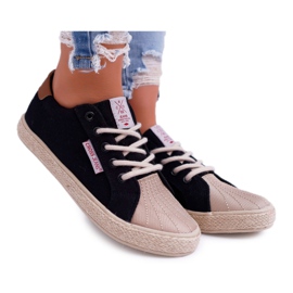 Dámské tenisky Cross Jeans černé DD2R4093 černý