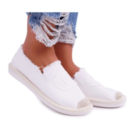 PS1 Dámské espadrilky v bílé barvě bílý