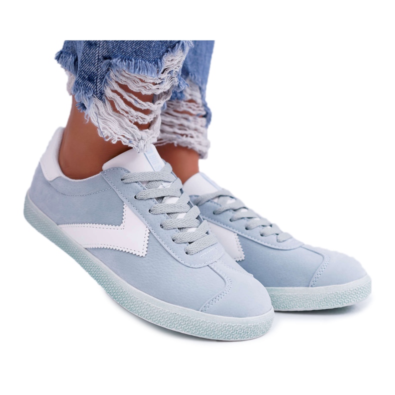 Dámské sportovní boty Big Star Blue DD274301 modrý