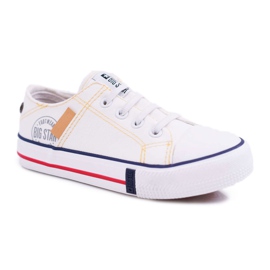 Dětské tenisky Big Star White DD374130 bílý Dětské tenisky Big Star White DD374130 bílý