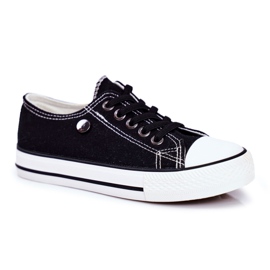 EVE Dětské tenisky Black Justika černý