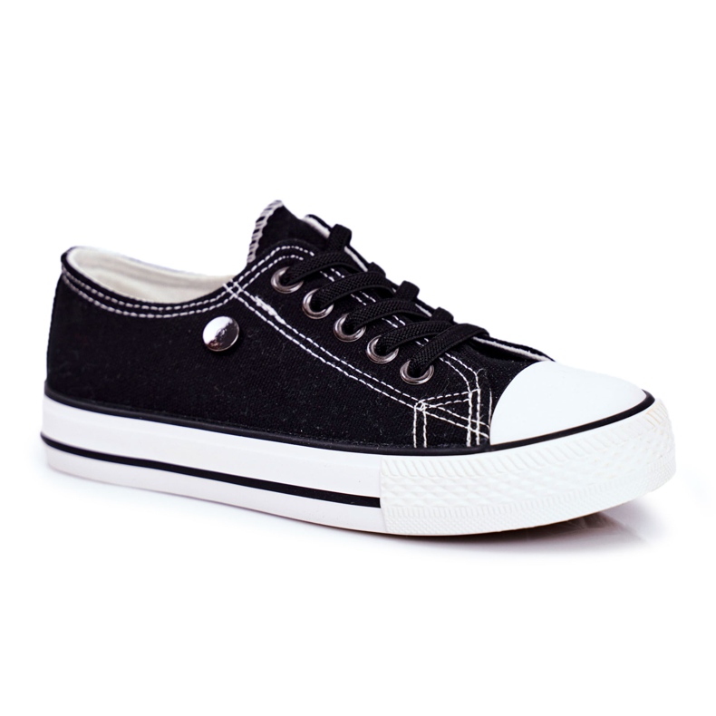 EVE Dětské tenisky Black Justika černá