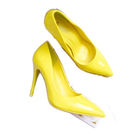 SEA Dámské vysoké podpatky Yellow Lemon Yanna žluť