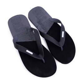 Pánské pantofle Žabky Big Star Black AA174422 černý
