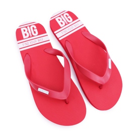 Pánské pantofle Žabky Big Star Red AA174416 červený