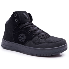 Pánské sportovní boty Big Star High Black EE174433 černý