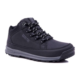 Pánské trekové boty Big Star High Outdoor Black EE174465 černý