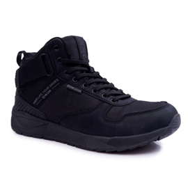 Pánské sportovní boty Big Star High Outdoor Black EE174461 černý