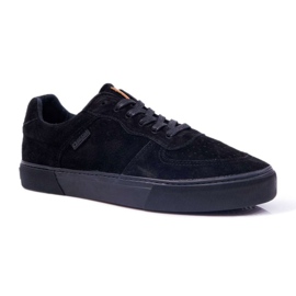 Pánské tenisky Low Big Star Suede Black EE174362 černý