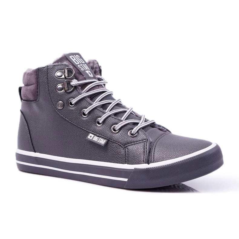 Dámské tenisky Big Star High Grey Warm EE274413 šedá
