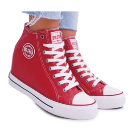 Dámské tenisky Big Star Red EE274614 červený