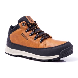 Dětská treková obuv Big Star High Outdoor Camel EE274815 hnědý Dětská treková obuv Big Star High Outdoor Camel EE274815 hnědý