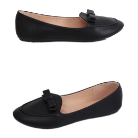 Černé dámské mokasíny A8637 Black Ii Quality černý