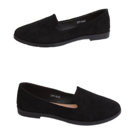 Černé dámské pány JX77P černé černý