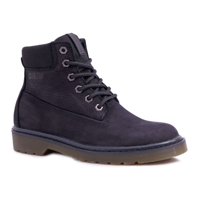 Dámské boty Trappers Big Star Black EE274014 černá