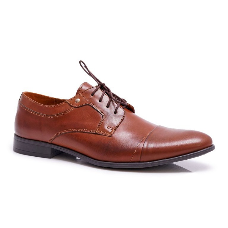 Mario Boschetti Pánská kůže Brogues Elegant Brown Trust hnědý