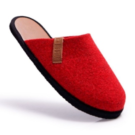 Dámské domácí pantofle Big Star Red D267865A červený
