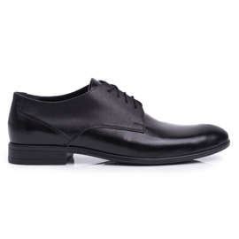 Bednarek Polish Shoes Pánské brogues Elegantní kůže Bednarek Černá Jantar černý