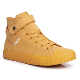 Dámské tenisky Big Star Yellow FF274581 žlutá Dámské tenisky Big Star Yellow FF274581 žlutá