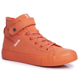 Dámské tenisky Big Star Orange FF274583 pomerančový