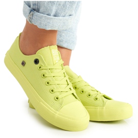 Dámské tenisky Big Star Lime AA274012 žluť