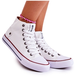 Dámské tenisky Big Star High White DD274332 bílý