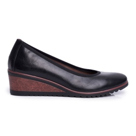 Vinceza Dámské brogues na klíncích Black Belli černý