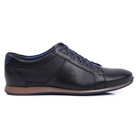 Pánská obuv Brogues, ležérní, kůže Nikopol, černá 1730 černý