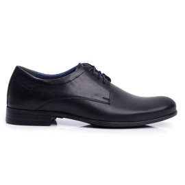 Pánská obuv Brogues, ležérní, kůže Nikopol, černá 1738 černý