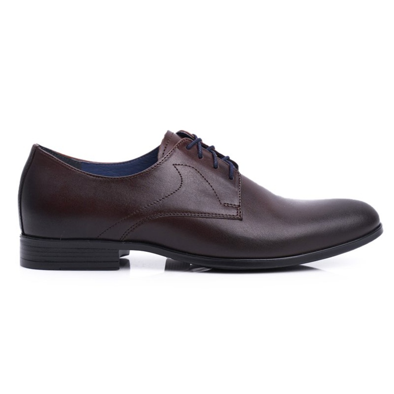Pánské boty Brogues Casual Nikopol Leather Brown 1735 hnědý