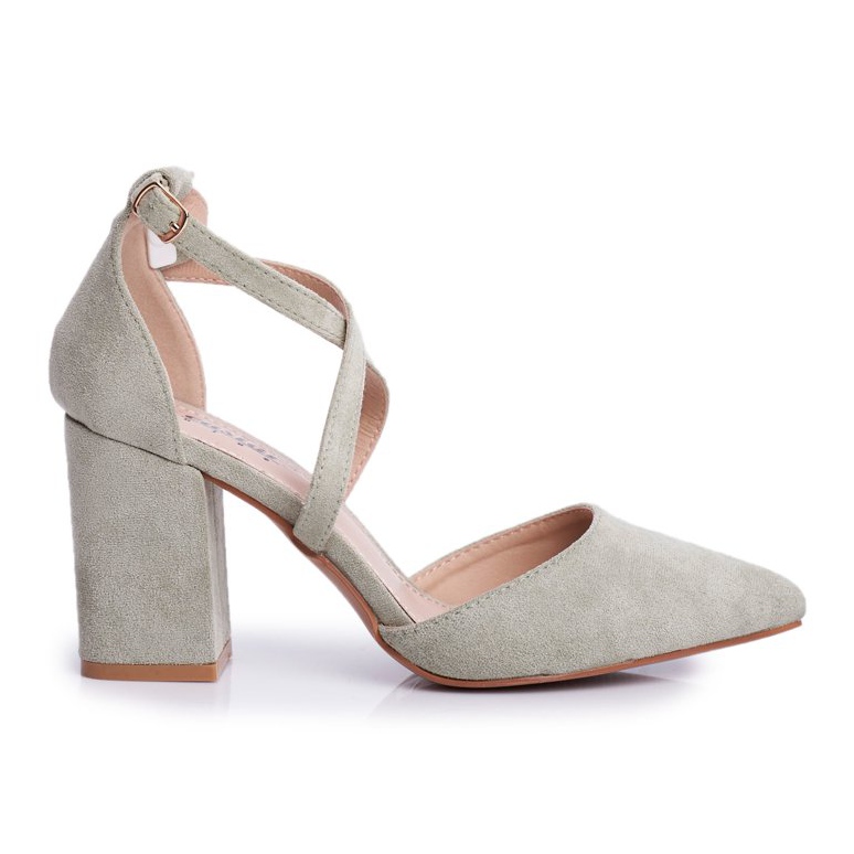 PS1 Dámské lodičky na podpatku se špiclovým zeleným provozem vícebarevný zelená PS1 Dámské lodičky na podpatku se špiclovým zeleným provozem vícebarevný zelená