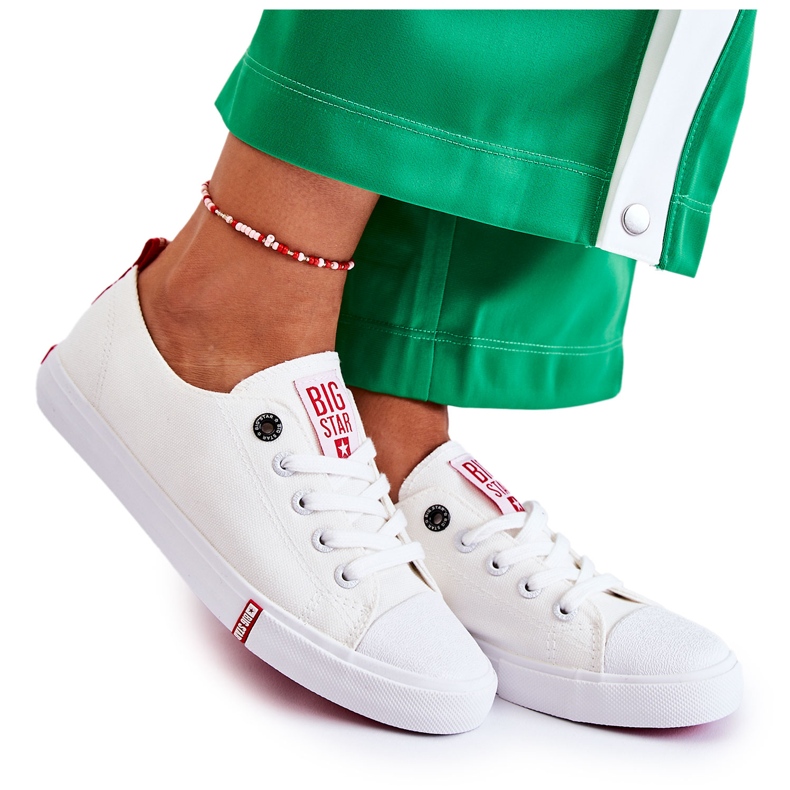 Dámské tenisky Big Star White FF274087 bílý