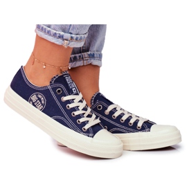 Dámské tenisky Big Star Navy Blue FF274125 námořnická modř