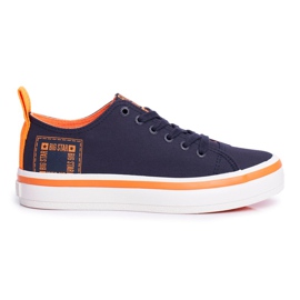 Dámské tenisky Big Star Navy Blue FF274A070 námořnická modř