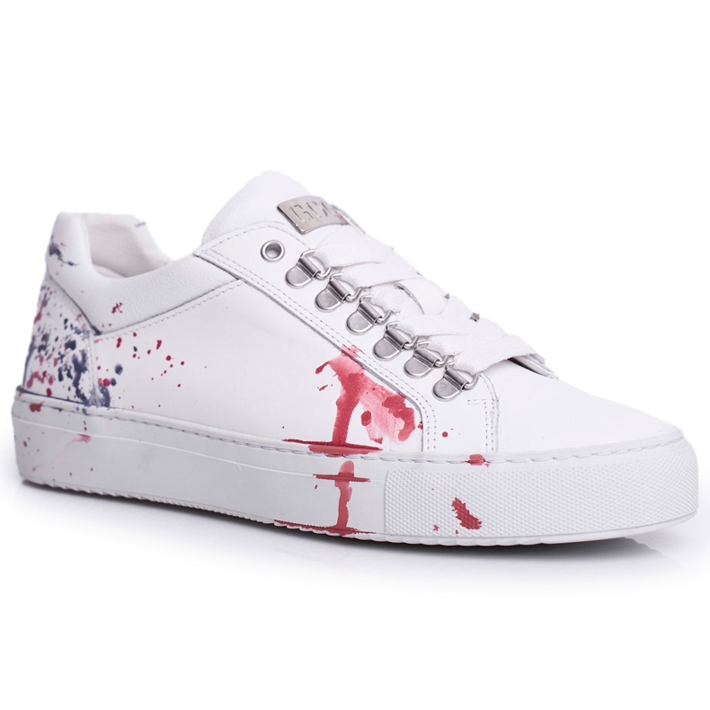 Dámské tenisky Bílá kůže GOE FF2N3027 bílý