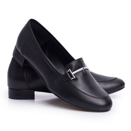 Dámské brogues Laura Messi Black 2121 černý