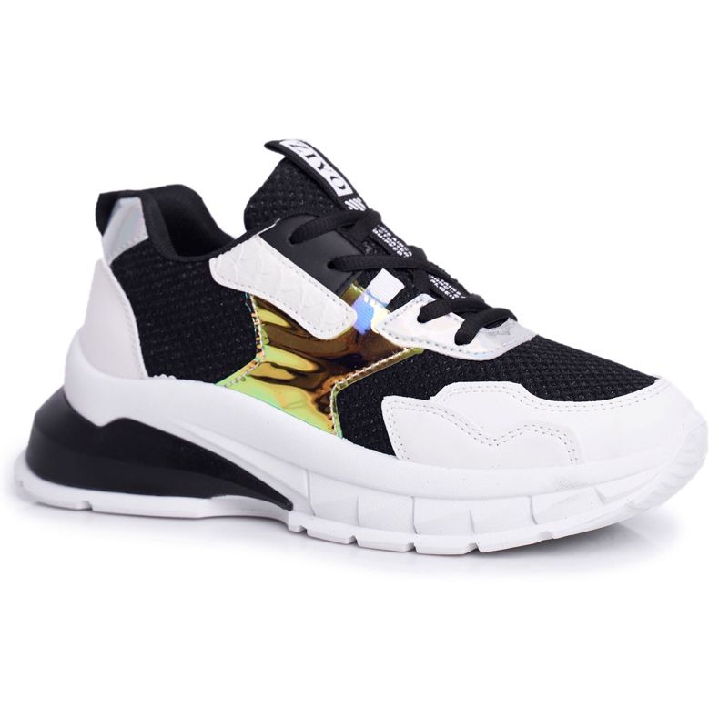 PS1 Dámské sportovní boty černé Sportivo černá