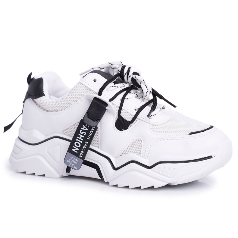 BUGO Dámské sportovní boty bílé Elenis bílý černá