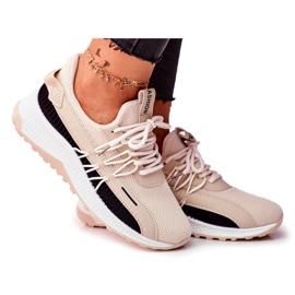 BUGO Dámské sportovní boty Tenisky Béžová Pamela béžový BUGO Dámské sportovní boty Tenisky Béžová Pamela béžový